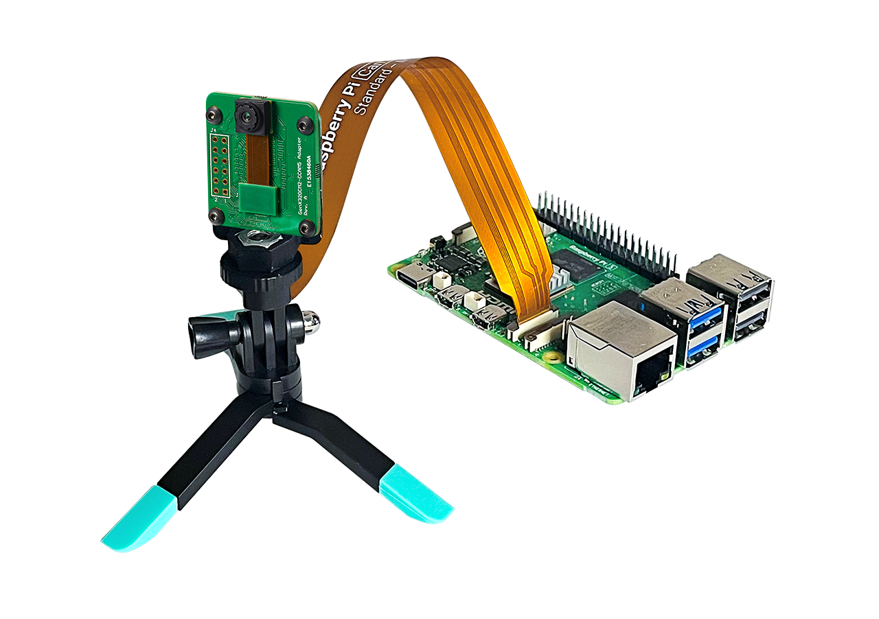 Prophesee Starter Kit GenX320 for Raspberry Pi 5 Prophesee Starter Kit GenX320 for Raspberry Pi 5 - Compact Flex Optical Module (CM2)