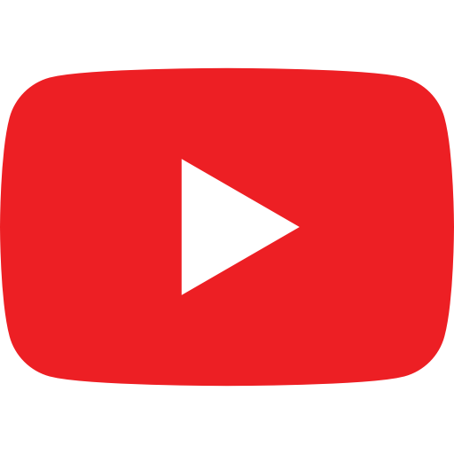 Youtube logo icon PNG transparent background